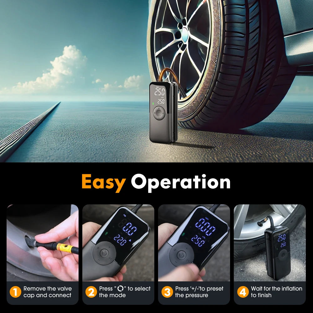 Pressure Pro Tyre and Ball Inflator